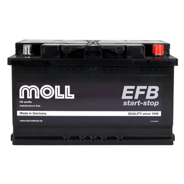 MOLL EFB 84Ah 800A 12V R+ (175x190x315)