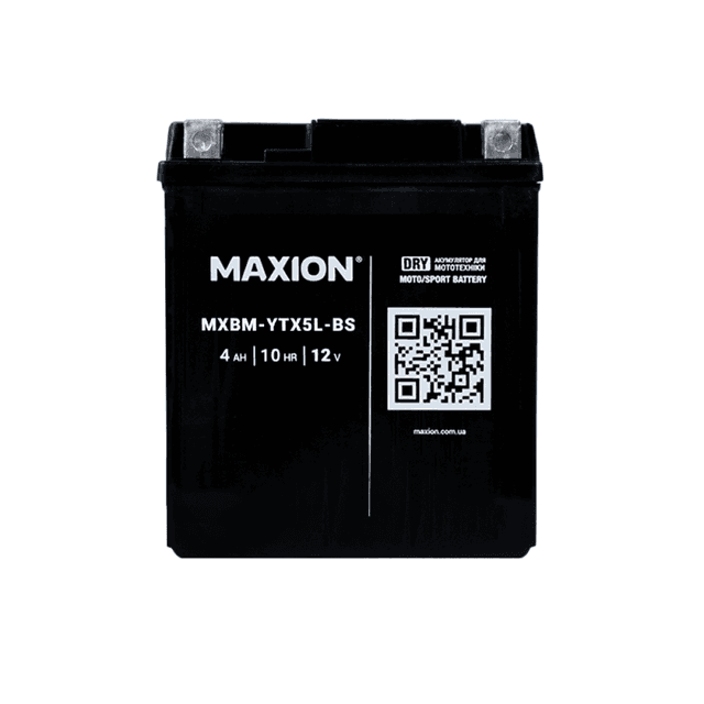 MAXION MXBM-YTX5L-BS 5Ah 70A 12V R+