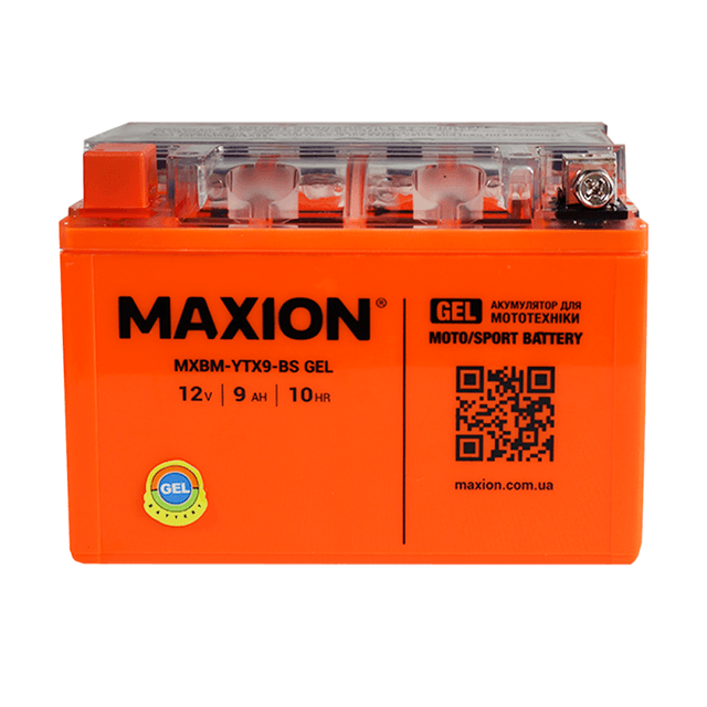 MAXION MXBM-YTX9-BS 9Ah 120A 12V L+
