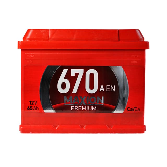 MAXION PREMIUM 65Ah 670A 12V L+ (175x190x242)
