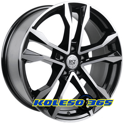Tech Line RST.068 8x18 5x114.3 ET50 DIA60.1 Black Diamond (Черный глянцевый)
