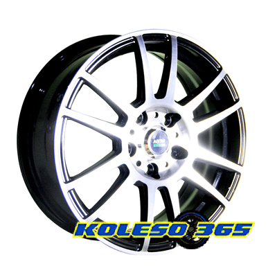 Replica 285-150 6x15 5x105 ET39 DIA56.6 Black full polish