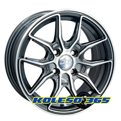 GT 4261 6x14 4x100 ET35 DIA67.1 Gunmetal (Темно-серый)