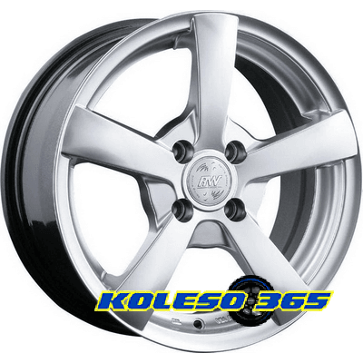 Racing Wheels H-337 6x14 5x100 ET38 DIA67.1 Hyper Silver (Cупер серебро)