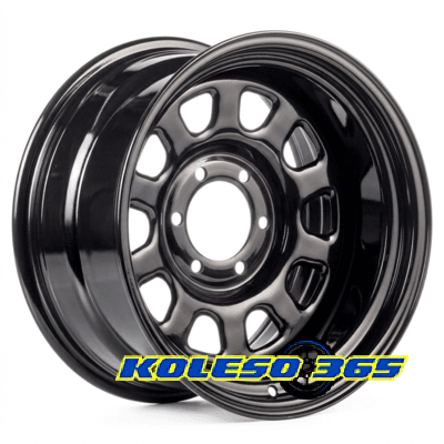 Kapitan Spoke 10x16 6x139.7 ET-40 DIA110 Black