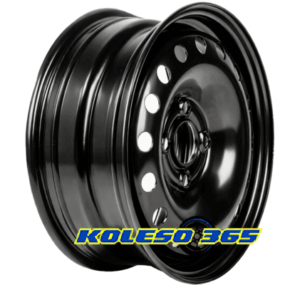 Kapitan Lanos 5.5x14 4x100 ET49 DIA56.6 Black