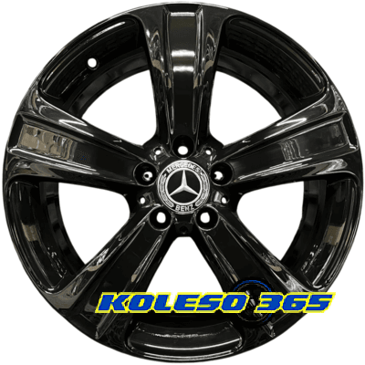 Mercedes OEM A2534012100 8x18 5x112 ET38 DIA66.6 Black