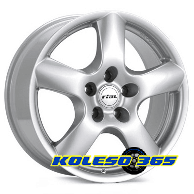 Rial Oslo 7.5x17 5x130 ET53 DIA71.6 Polar silver