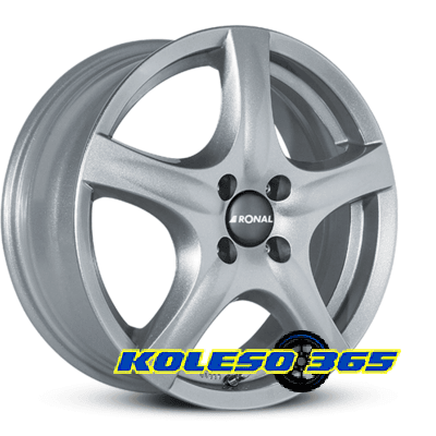 Ronal R42 6x14 5x100 ET35 DIA68 Crystal Silver (Серебряный)