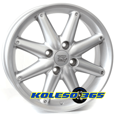 WSP Italy Ford (W952) Siena 6.5x16 4x108 ET52.5 DIA63.4 Silver (Серебро)