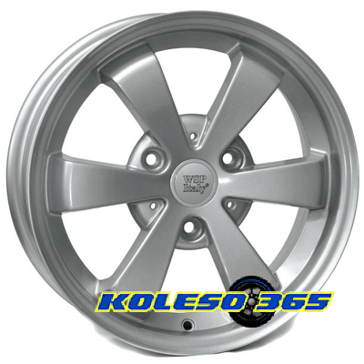 WSP Italy Smart (W1507) Etna 5x15 3x112 ET25 DIA57.1 Hyper Silver (Cупер серебро)