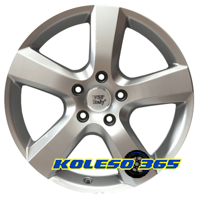 WSP Italy Volkswagen (W451) Dhaka 8x18 5x112 ET30 DIA57.1 Silver (Серебро)