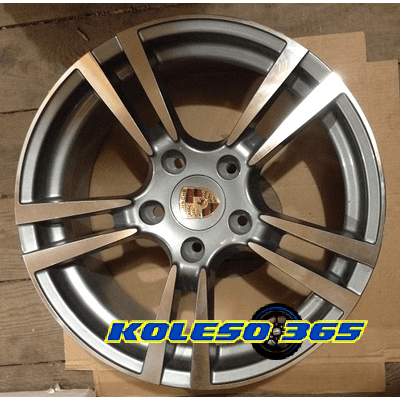 ZD S960 8x18 5x130 ET50 DIA71.6 Gun metal full polish (Темно-серый с полированным ободом)
