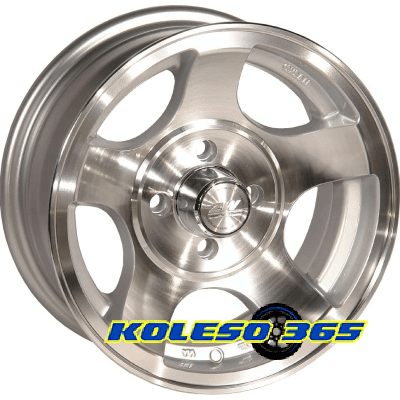 Zorat Wheels 689 5.5x13 4x98 ET0 DIA58.6 Silver Polished (Серебристый полированный)