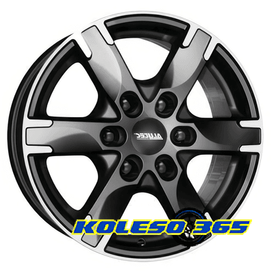 Alutec Titan 7x16 6x114.3 ET45 DIA66.1  Black front polished