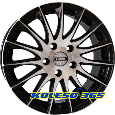 Tech Line 731 7x17 4x100 ET40 DIA60.1 Black Diamond (Черный глянцевый)