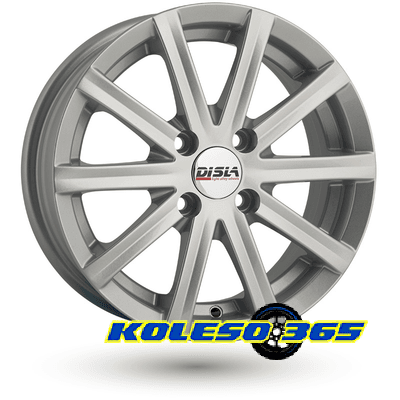Disla Baretta 5.5x13 4x114.3 ET30 DIA67.1 Silver (Серебро)