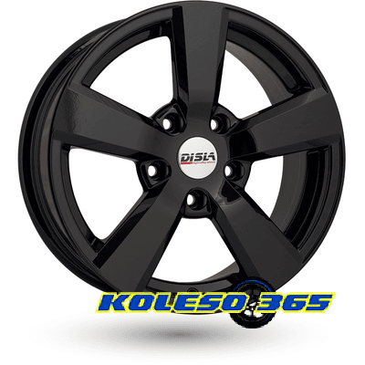 Disla Formula 6.5x15 5x112 ET35 DIA57.1 Black