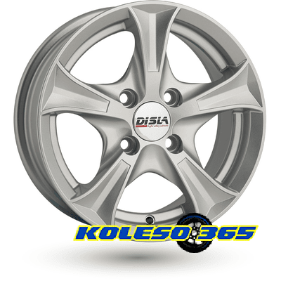 Disla Luxury 6.5x15 5x100 ET35 DIA67.1 Silver (Серебро)