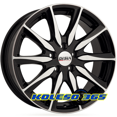 Disla Raptor 6.5x15 5x108 ET35 DIA67.1 Black Diamond (Черный глянцевый)