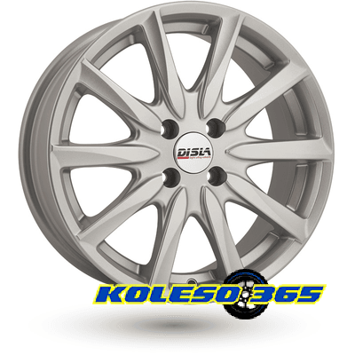 Disla Raptor 7x16 5x108 ET38 DIA67.1 Silver (Серебро)
