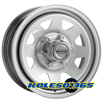 Dotz Pharao 6x15 5x139.7 ET45 DIA110.1 Silver (Серебро)
