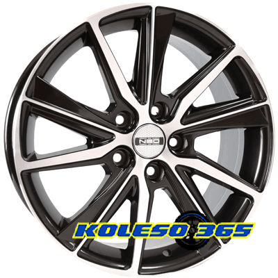 Tech Line TL 738 7.5x17 5x112 ET46 DIA66.6 Black Diamond (Черный глянцевый)
