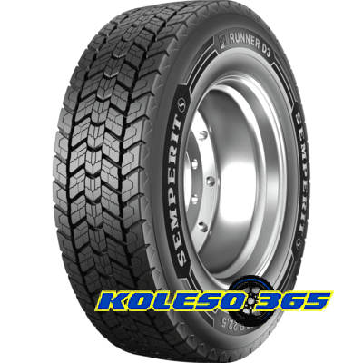 Semperit Runner D3 (ведуча) 315/70 R22.5 154/150L
